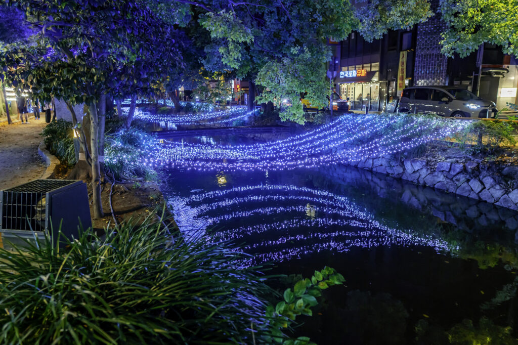 岡山西川イルミネーション